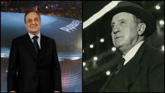 Florentino Pérez y Santiago Bernabéu.