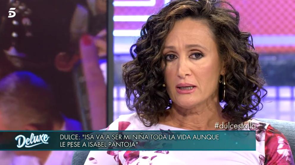 Dulce habla de Isabel Pantoja en ‘Sábado Deluxe’