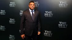 Ronaldo Nazario, en una gala The Best. (Getty)