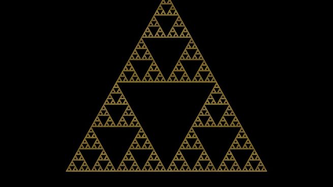 triángulo de Sierpinki