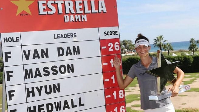 Anne Van Dam gana el Estrella Damm Mediterranean Ladies Open