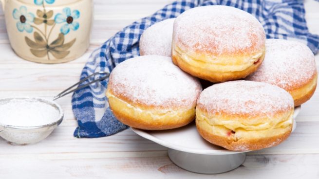 Rosquillas alemanas rellenas