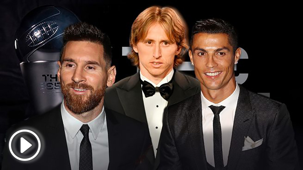 Messi, Modric y Cristiano, los grandes protagonistas del FIFA The Best.