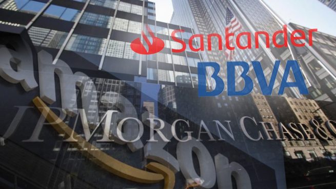 El pacto de Amazon con JP Morgan presiona a BBVA y Santander a acelerar su estrategia digital