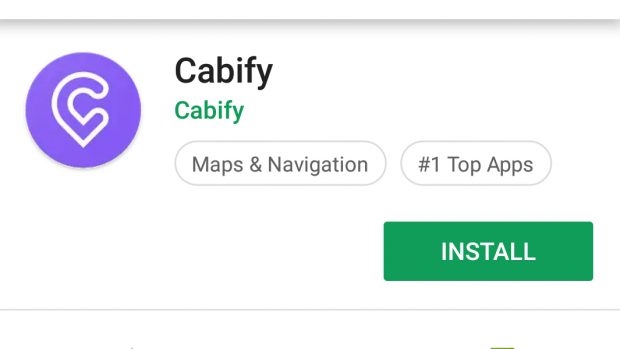 Cabify y Uber, las dos apps más descargadas en España en su jornada de viajes gratis