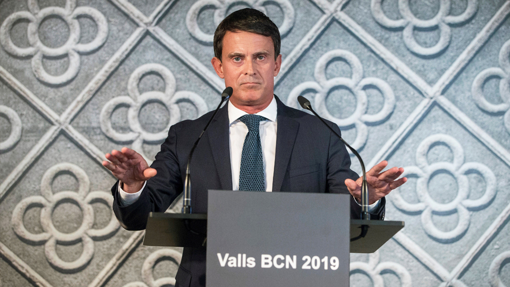 Manuel Valls, candidato a la Alcaldía de Barcelona. (Foto: EFE)