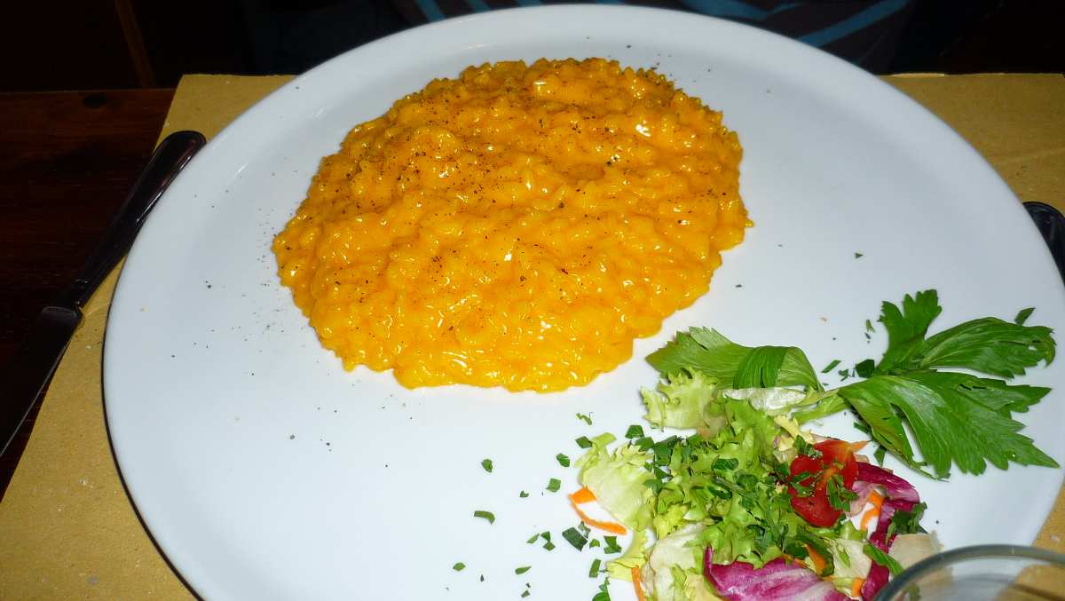 Risotto a la milanesa