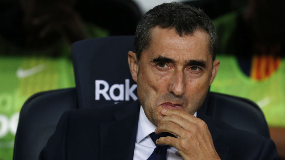 Valverde, durante un partido. (AFP)