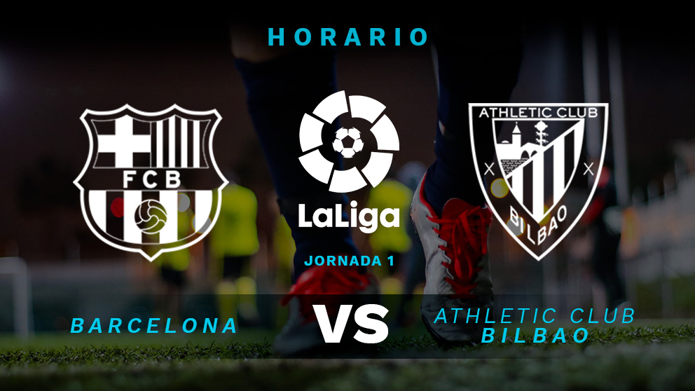 Liga Santander 2018-19: Barcelona – Athletic | Horario del partido de fútbol de la Liga Santander.