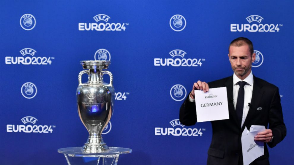 Alemania organizará la Eurocopa de 2024. (AFP)