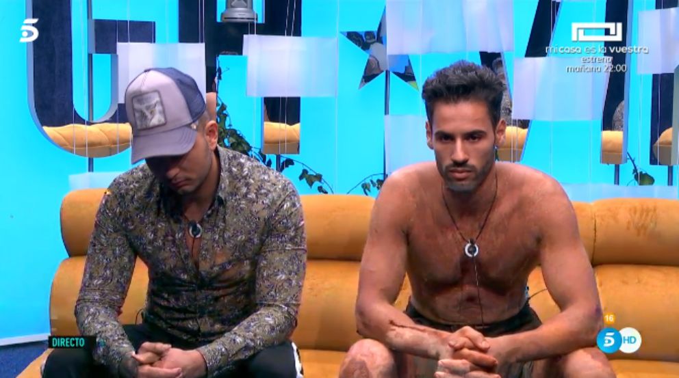 Asraf y Omar en el confesionario de ‘GH VIP 2018’