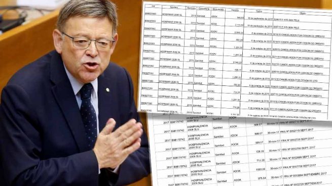 Ximo Puig desvió pacientes por 9 millones al grupo privado implicado en la financiación en B del PSOE