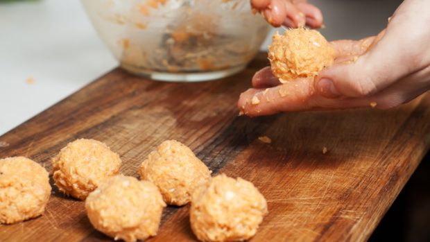albóndigas de salmón