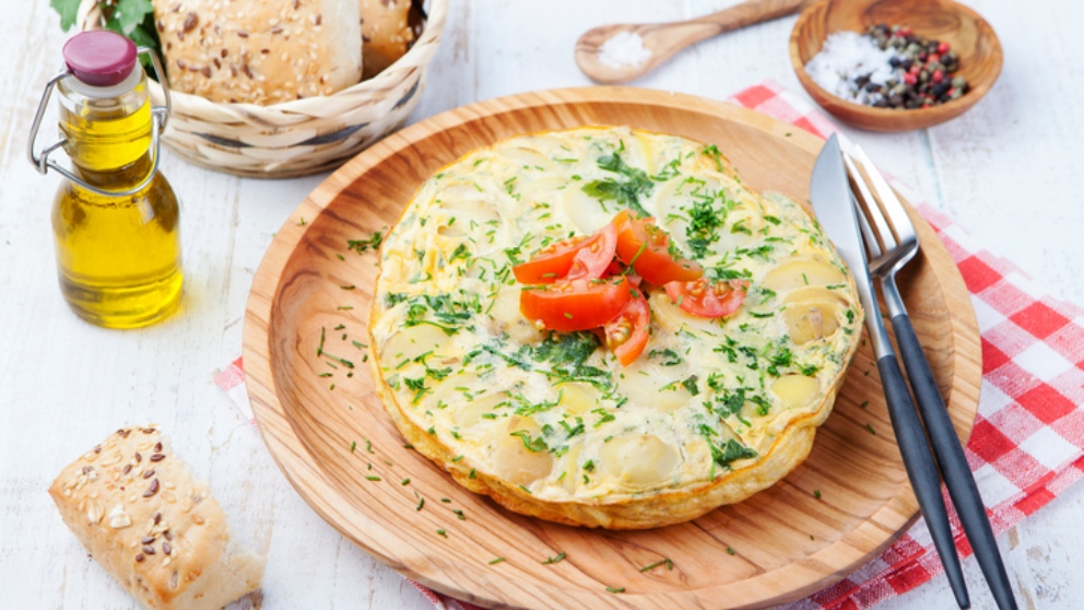 Tortilla mediterránea
