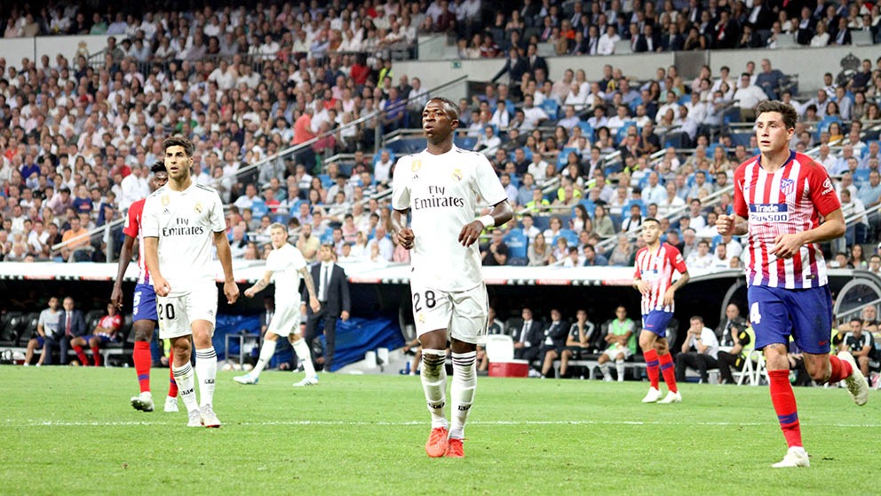 Vinicius debuta con el Real Madrid. (Enrique Falcón)
