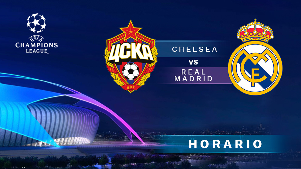 Champions League 2018: CSKA Moscú – Real Madrid | Horario del partido de fútbol de Champions League