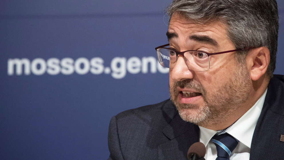 Andreu Joan Martínez, ya ex director general de los Mossos d’Esquadra. (Foto: EFE)