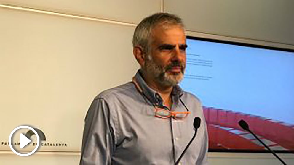 Carlos Carrizosa, portavoz de Ciudadanos en el Parlament. (EP)