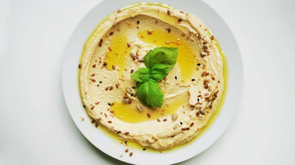 Hummus, plato saludable para el embarazo