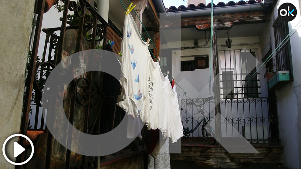 Inmueble «okupado» en Lavapiés por el director del Gabinete de Seguridad del Ayuntamiento de Madrid, Javier Fernández Cuba (Imagen: Francisco Toledo).