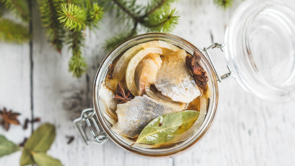 Receta de verdel en escabeche