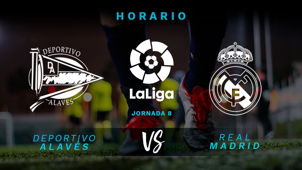 Liga Santander 2018-2019:    Alavés – Real Madrid | Horario del partido de fútbol de Liga Santander