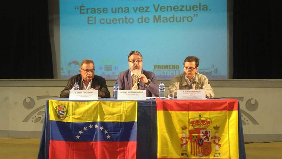 El Ayuntamiento de Brunete, por la libertad en Venezuela.