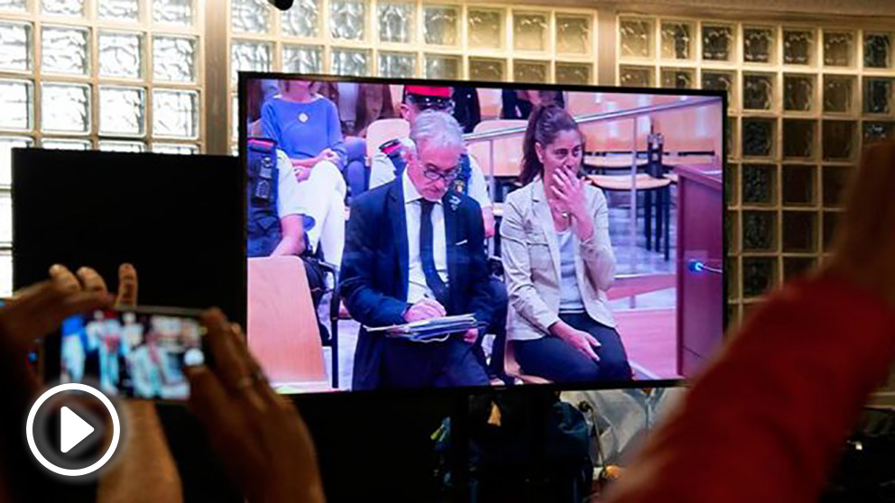 Fernando Blanco y Margarita Garau, padres de Nadia, durante el juicio sobre el ‘Caso Nadia’. Foto: EFE