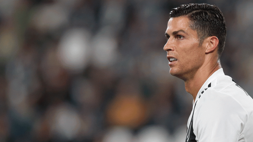Cristiano-Ronaldo, durante un partido con la Juventus. (Getty)