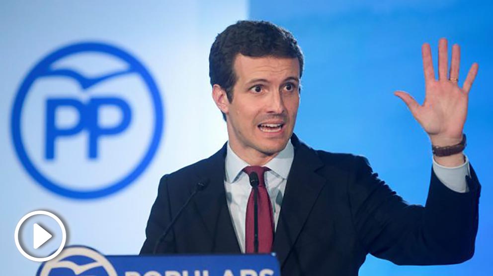 Pablo Casado, presidente del PP. (Foto: EFE)