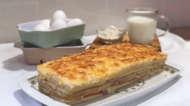 croque de jamón y queso