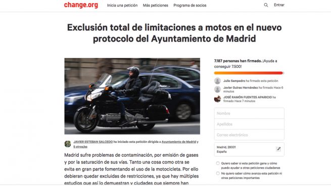 protocolo anticontaminación de Madrid