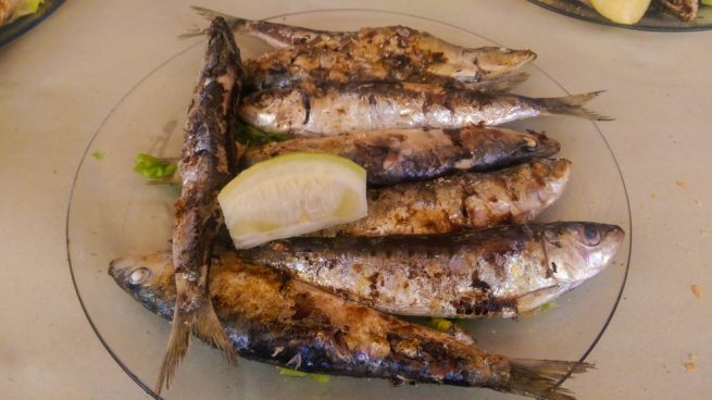 sardinas al horno con hierbas provenzales