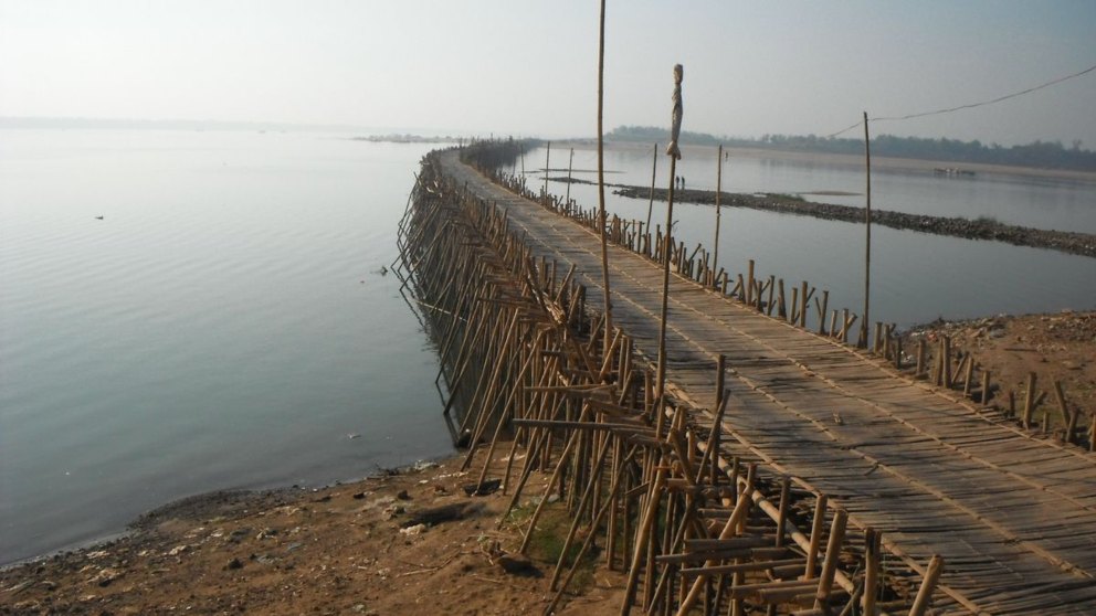 Conoce el puente de bambú más largo del planeta