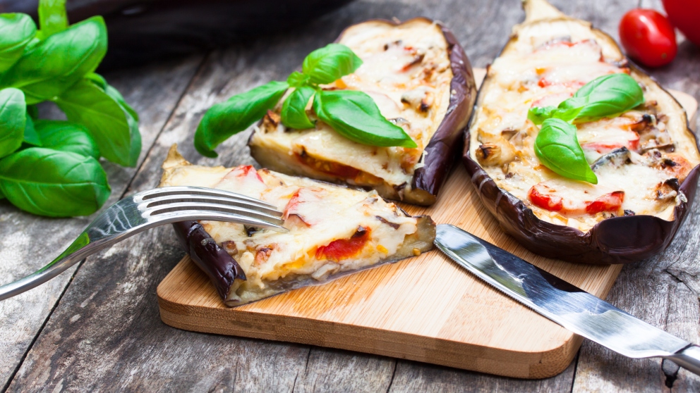 Receta de berenjenas con atún y mozzarella