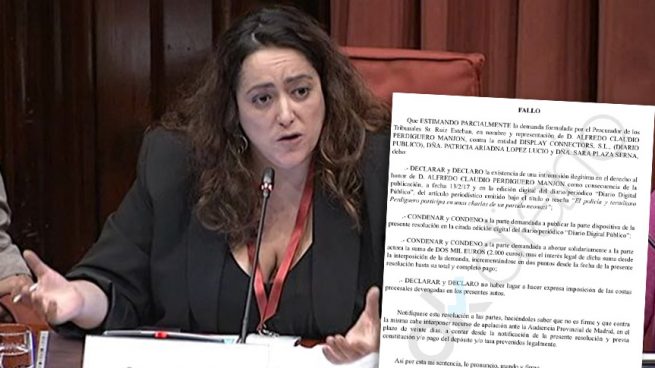 La periodista de Público Patricia López