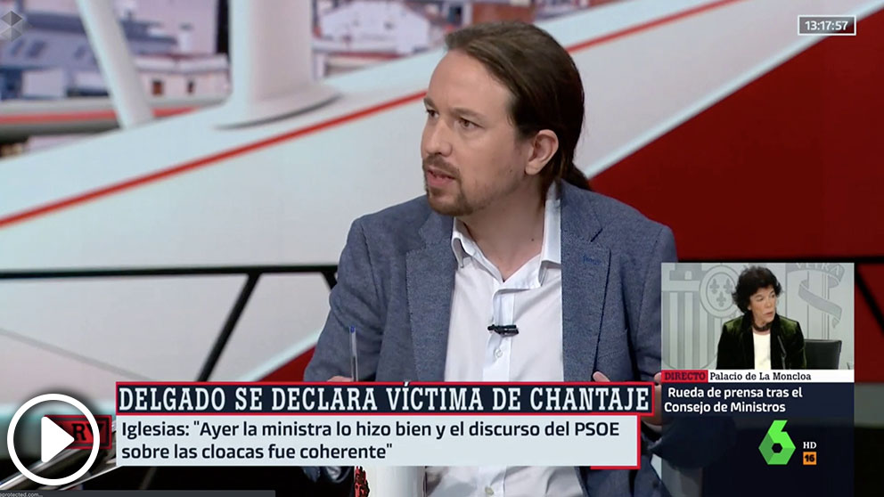 El líder de Podemos, Pablo Iglesias.