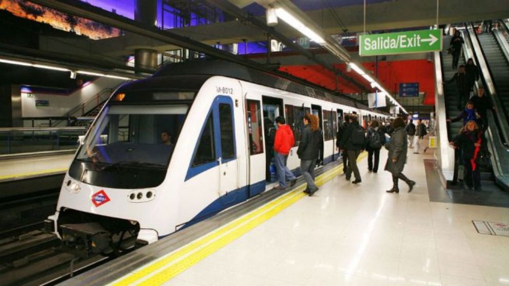 Metro de Madrid.