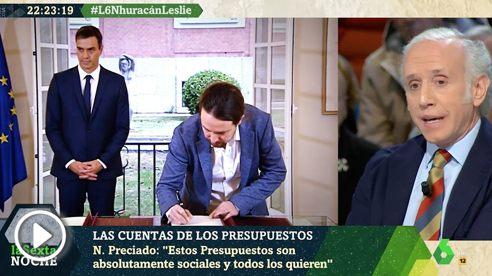 Eduardo Inda en La Sexta Noche.