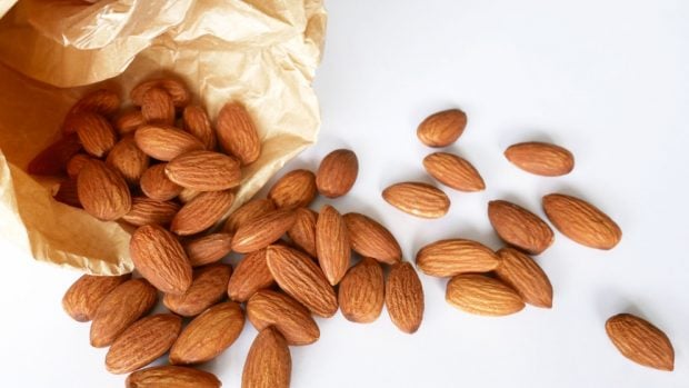 almendras tostadas con especias