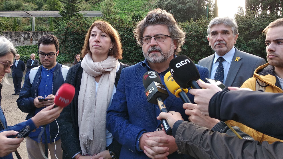 Antoni Castellá, potavoz del partido Democràtes y diputado por ERC en el Parlament.