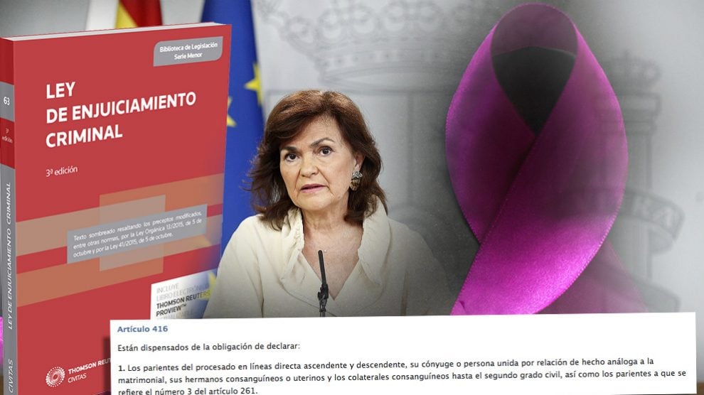 Calvo planea reformar la Ley de Enjuiciamiento Criminal y anular el artículo 416