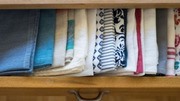 10 Ideas de toallas para la cocina decoradas con telas ~ Haz Manualidades