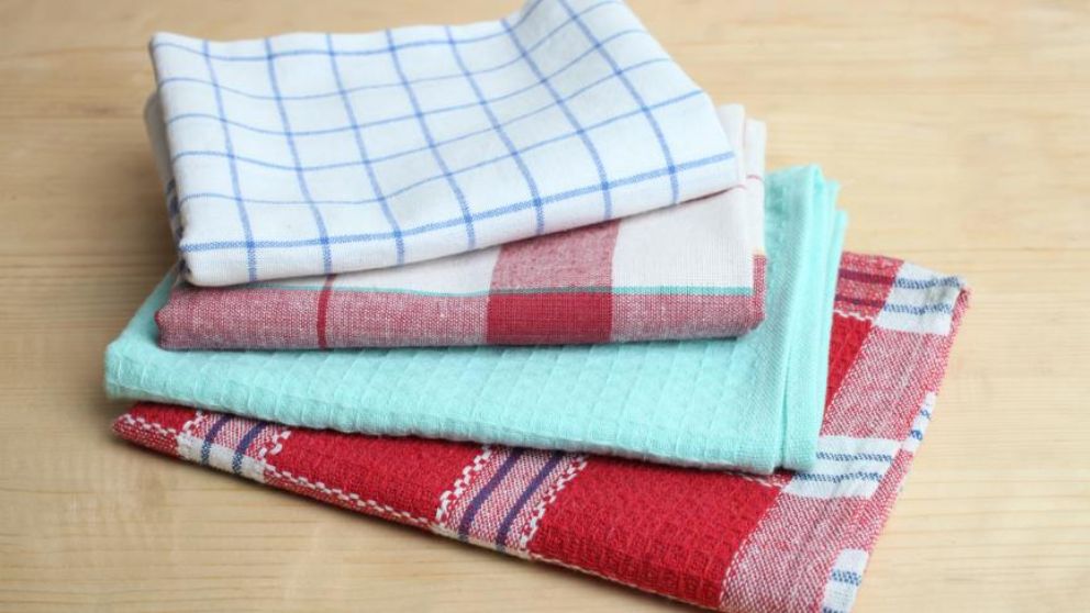 10 Ideas de toallas para la cocina decoradas con telas ~ Haz Manualidades