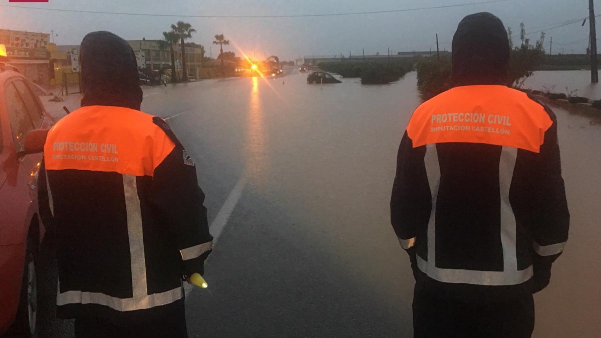 Servicios de emergencias en Vinaroz. Foto: Europapress