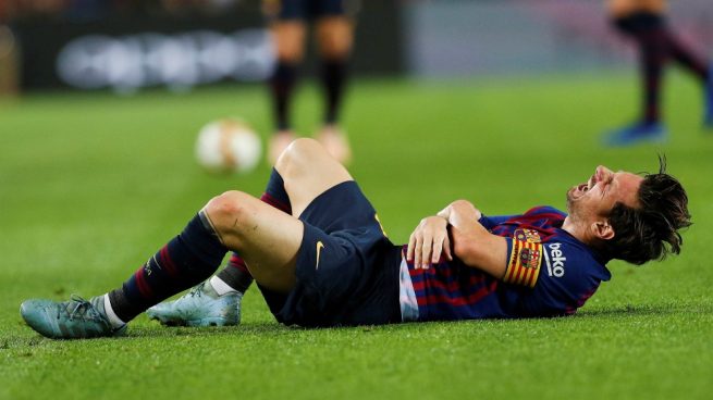 Oficial: Messi tiene una fractura en el radio y se pierde el Clásico