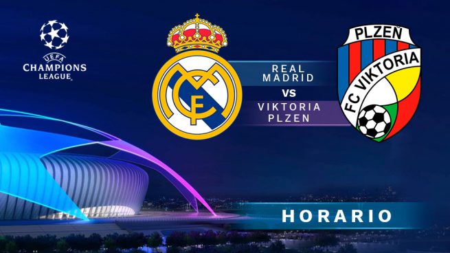 Real Madrid – Viktoria Plzen: Horario y dónde ver el partido de Champions League