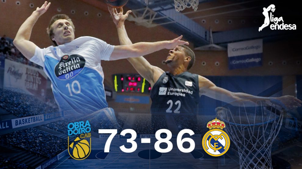 El Real Madrid gana a Obradoiro. (EFE)