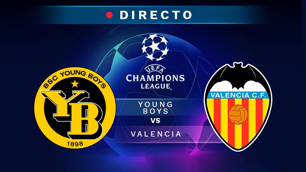 Champions League 2018-2019: Young Boys – Valencia | Partido de fútbol hoy, en directo.