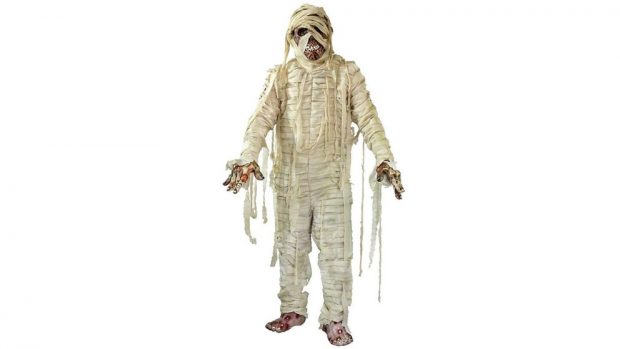 disfraz de momia para Halloween